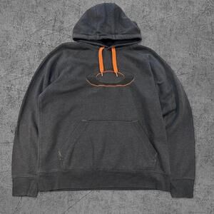 Y2K Oakley Centre Logo Hoodie